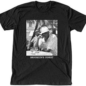Jay-Z Biggie Notorious BIG Brooklyns Finest tee M